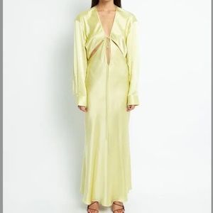 Christopher Esber Triquetra Front Tie Shirt Dress - 8 (AUS)